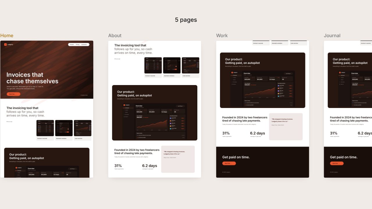 Canvas launch video template