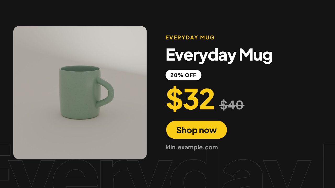 Launch-Video-Vorlage Sale Offer