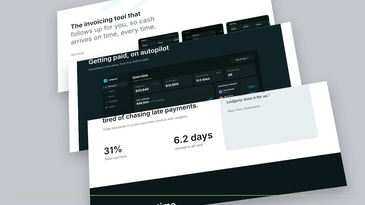 Website Launch launch video template